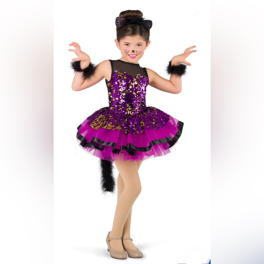 Costume Gallery STRAY CAT STRUT 20810 Flip Sequin Novelty Dance Character Tutu
